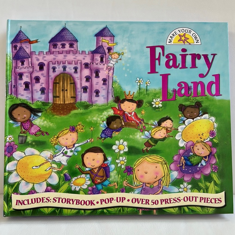 Fairy Land Storybook, Pop-Up and Press-Out Pieces